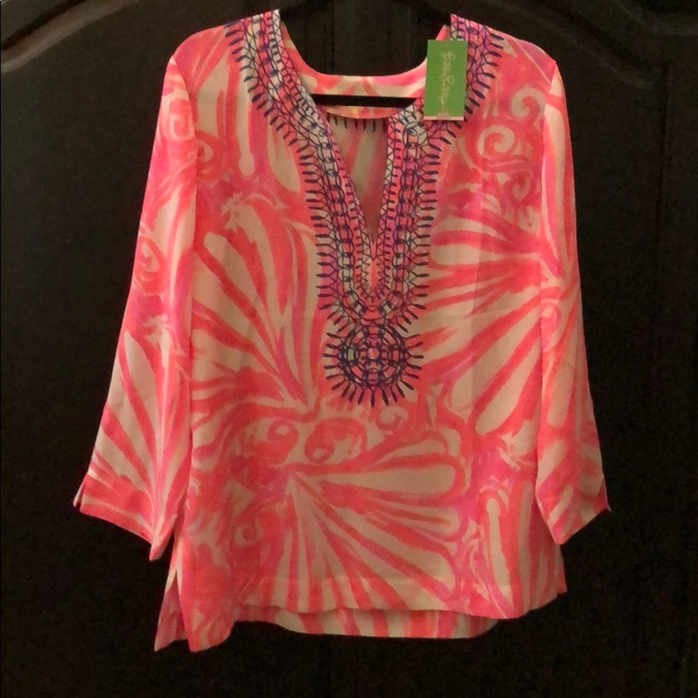 Lilly Pulitzer pull over tunic